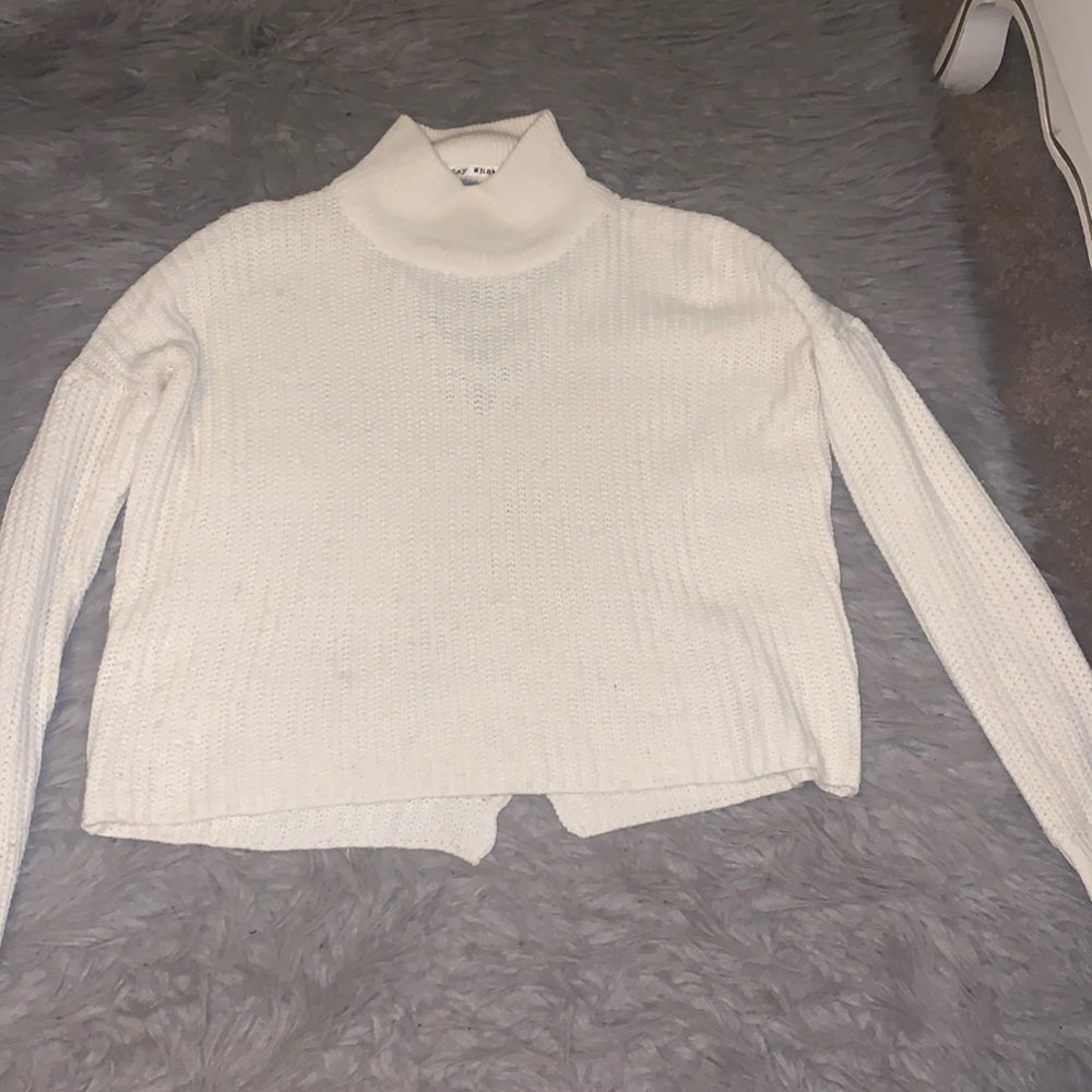 Cream colored sweater